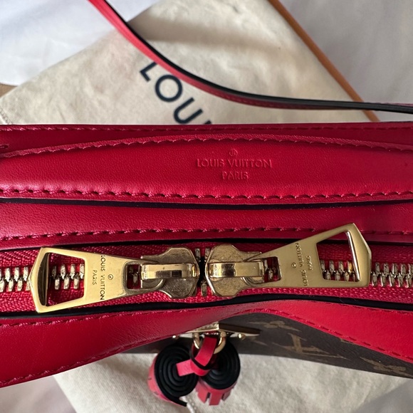 100% authentic Saintonge Monogram Coquelicot - Picture 4 of 12